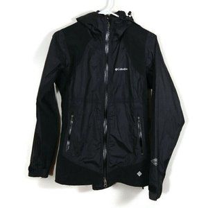 Columbia Women's Omni-Tech Fully Seam Hooded Jacket Black Size XS